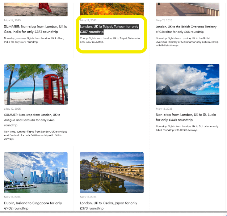 買便宜機票 不只用機票比價平台 Skyscanner, Google Flight, Kayak比較攻略 13 Secret Flying找便宜機票 低於市場價格